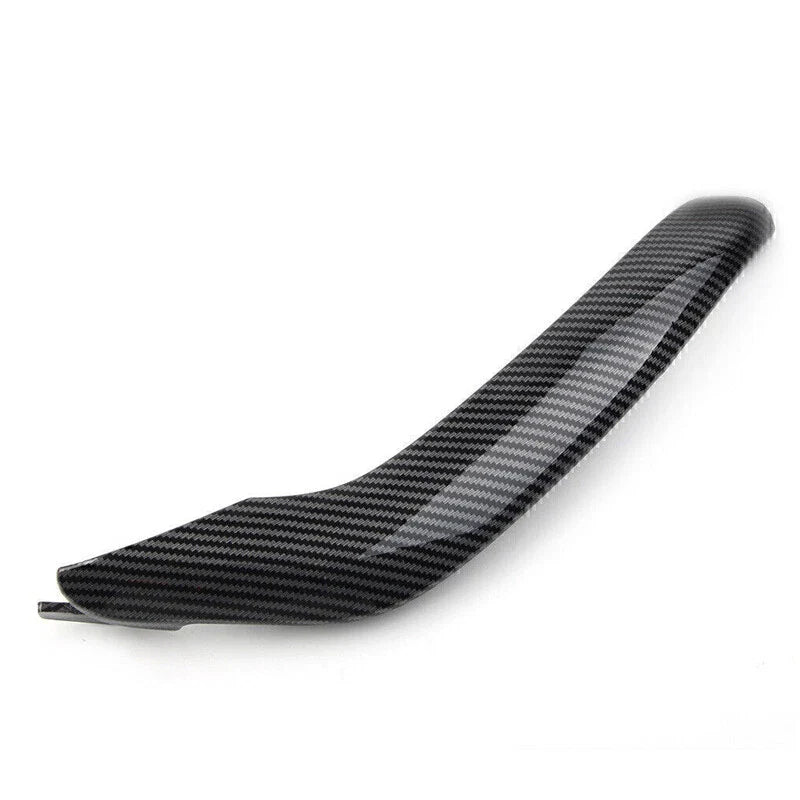 BMW F25 F26 Carbon Fiber Look Left Inner Door Pull Handle Cover (10-17)