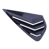 Kia Forte K3 Carbon Fiber Side Window Air Vents Scoop Covers (2019-2021)
