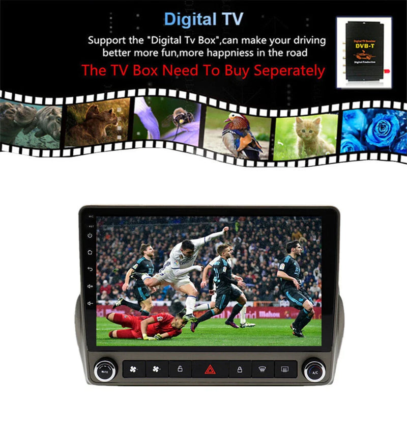 Chevrolet Camaro 9" Android 13 Stereo Radio GPS Navigation (2008-2015)