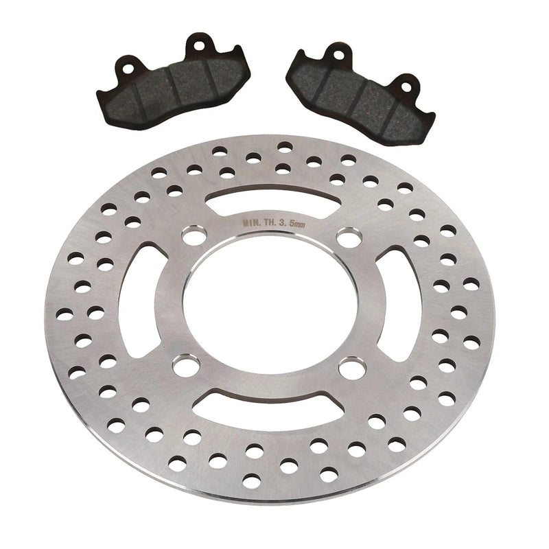 Honda ATC250R Rear Disc Brake Rotor & Semi-Metallic Brake Pads (1985–1986)
