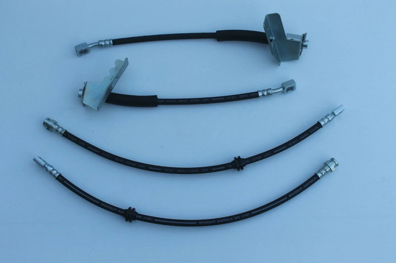 Falcon AUII, AUIII Front & Rear Brake Hose Set (4) (2002-2005)