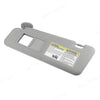 Toyota Highlander Left Driver Side Sun Visor with Vanity Light (2008-2013)