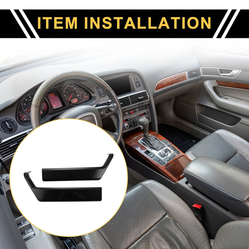 Ford F-150 (2021-2024) Black 1 Set Interior Door Handle Bezel Cover Trim
