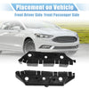 Ford Fusion 2013 (2013) - Plastic Black Front Bumper Bracket