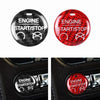 Ford Mustang 1x Red Carbon Fiber Engine Start Stop Button Cap (2015-2022)