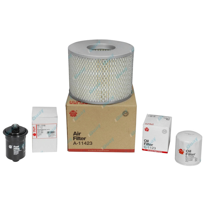 Landcruiser Prado VZJ95R (1996-2002) V6 5VZ-FE Air, Oil & Fuel Filter Kit