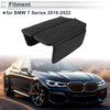 BMW 7 Series (2016-2022) Black Center Console Cover with Storage Bag