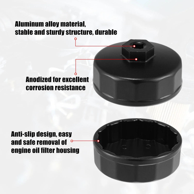 Mercedes Benz 74mm 14 Flute Oil Filter Wrench Socket Remover