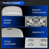 Dodge Ram 2500-3500 (1999-2002) Beige Dome Light Console Assembly