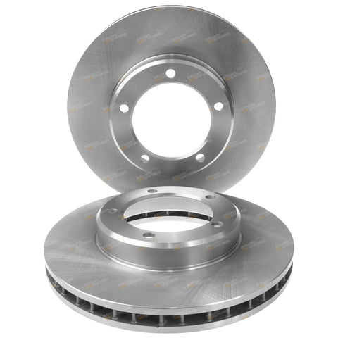 Toyota Landcruiser VDJ76 VDJ78 VDJ79 2 x Front Disc Rotors (2007–2019)