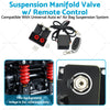 Auto Motorcycle Air Suspension Valve Kit 200PSI 12V