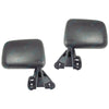 Toyota Hilux 1983-2004 Left Right L+R LH+RH Black Manual Door Mirrors Pair