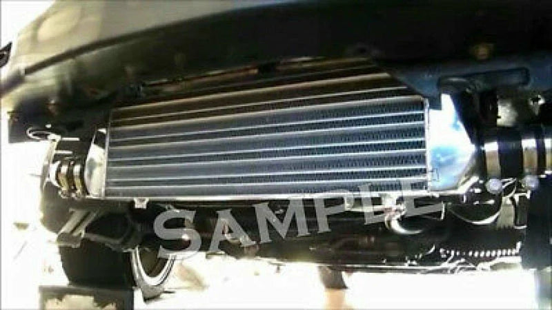 Make & Model 2.5" FMIC Tube Full Aluminum Fin Front Mount