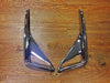 Toyota C-HR (2018-2019) 2 x ABS Chrome Rear Fog Light Lamp Frame Cover Trim
