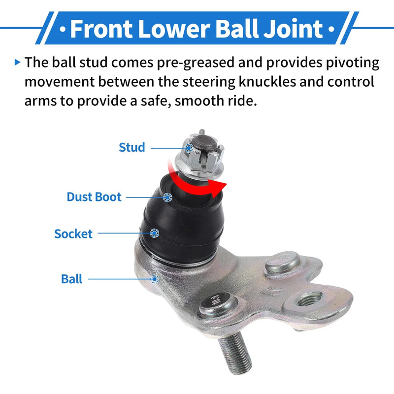 Toyota Avalon Front Lower Ball Joints (2005-2018)
