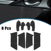 Honda Civic (2016-2020) Black Red Line 8Pcs Door Panel Armrest Covers