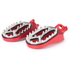 Suzuki RMZ250 RMZ450 Red Racing Footpegs (2010-2015)