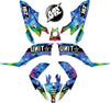 Yamaha Raptor 250 ATV Graphics Decal Sticker Kit (2008-2018)