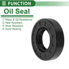MakeModel Oil Seal / 25x50x12mm / Seal Ring Rotary Shaft Seal NBR Rubber