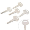 Komatsu Excavator Dozer Loader 5 x Ignition Keys Metal