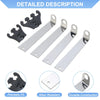 Chevy & Ford Black Spark Plug Separators 7/8/9mm Engine
