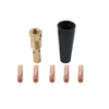 Weld Pak HD 10949 Wire Feed Welder 7 x Gasless Nozzle Tips