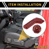 Jeep Gladiator JT Carbon Fiber Seat Adjustment Button Cover (2019-2023)