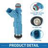 Toyota Yaris Vitz (1999-2005) 1.0L 1.3L Fuel Injector 4 x Blue