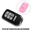 Honda Accord Civic CR-V 5 x Button Key Fob Cover Case Pink (2016-2023)