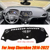 Jeep Cherokee Dashboard Dash Mat Sun Cover Pad (2014–2022)