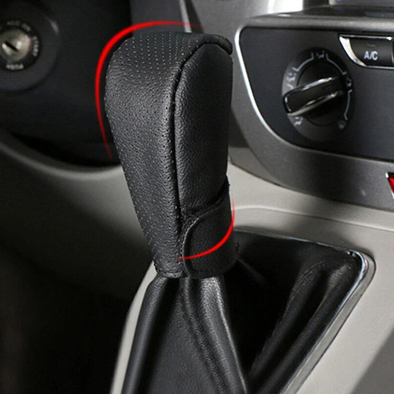 Self-Adhesive Car Gear Shift Knob & Handbrake Cover Protector