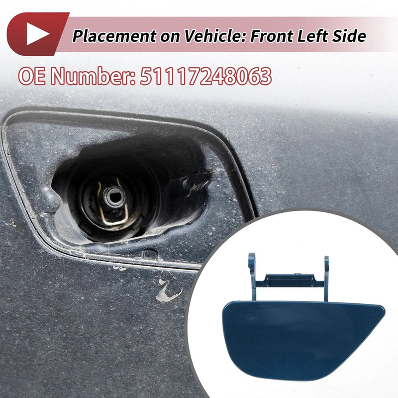 BMW 535i GT (2010-2017) Blue Front Left Washer Nozzle Cover