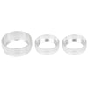 Dodge Charger 3 x AC Climate Control Ring Knob Trim Covers (2015-2023)