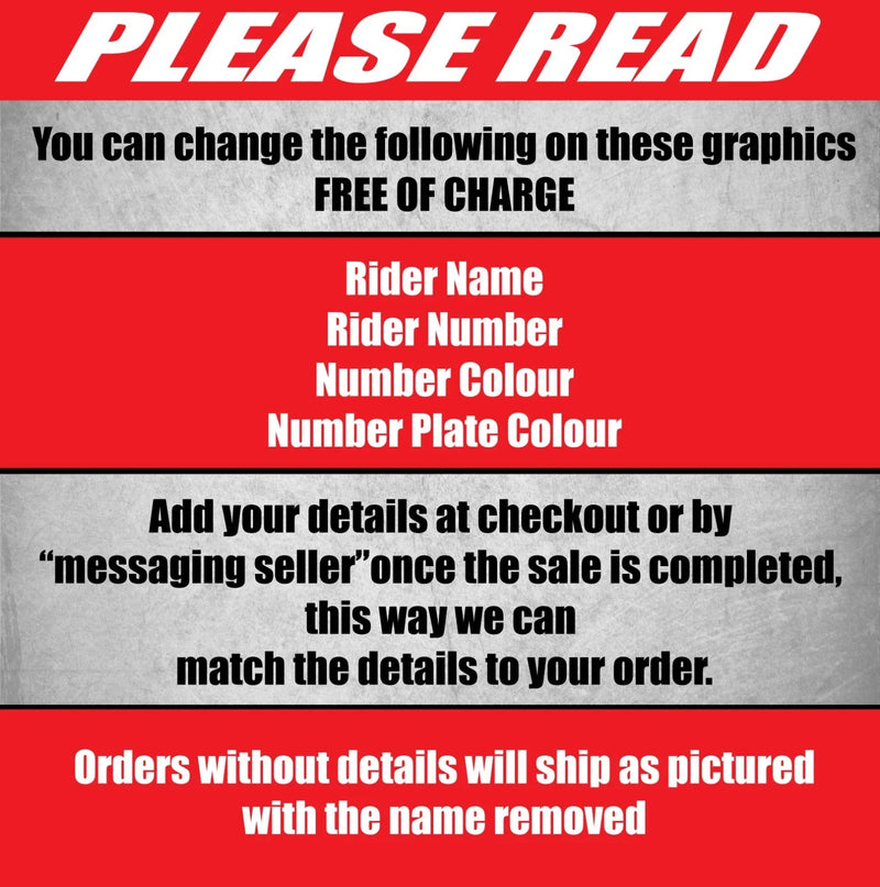 Matrix A2 Motorcycle Stand Stickers - Custom Graphics