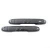 Toyota Prado Land Cruiser 4 x Carbon Black Outside Door Handle Trims (2024-2025)