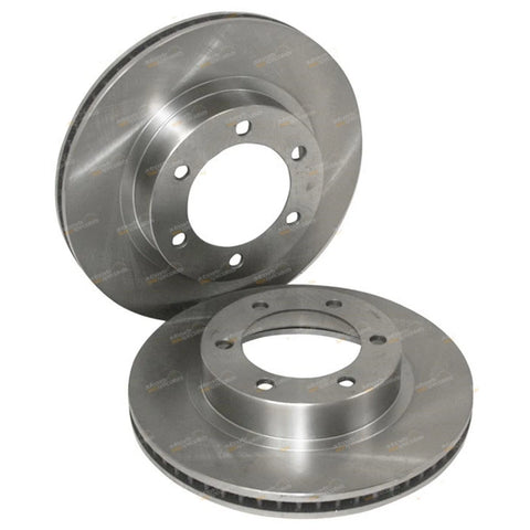 Toyota Hilux GGN25 KUN26 with VSC 2 x Front Disc Brake Rotors (2008–2014)
