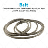 John Deere Mowers X300 X304 X310 EZTRAK Z245 42" Deck Belt (2006-2015)