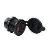 Car Boat 12V 24V Dual USB Fast Power Charger Socket