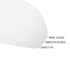 Hyundai IONIQ Right Side Heated White Mirror Glass (2016-2023)