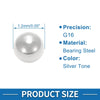 1.2mm Bearing Ball Silver Tone 1500 Pcs