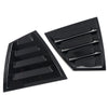 Subaru WRX STI Glossy Black Rear Window Louver Shutter Cover / 2Pcs (2015–2021)