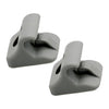 Hyundai i20 Grey Sun Visor Clip Retainers (2008-2015)