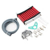 125cc 140cc 150cc Dirt Pit Bike ATV Cooling Radiator Red Oil Cooler