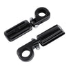 Harley Touring Electra Road Glide 1-1/4" Highway Bar Foot Pegs Clamps (2009-2023)