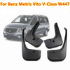 Benz Metris Vito V-Class W447 4Pcs Mud Flaps Splash Guards Mudflaps Fender