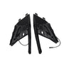 Honda Civic Daytime Running Lights with Turn Signal Fog Lamp Bezel (2022-2024)