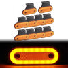 Trailers and Trucks 12V 24V 10 Piece Set Orange Amber LED Lights