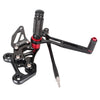Suzuki GSR750 Steel Black Rearset Footpegs (2011-2016)