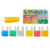 Vehicles Auto Fuse Assortment Kit 120 pcs 5A 10A 15A 20A 25A 30A