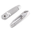 BMW K1300S K1300R K1200S Rear Motor Silver Footrests Pegs (2003-2013)